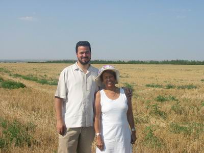 David & Phyllis Brown on Truehart Farm