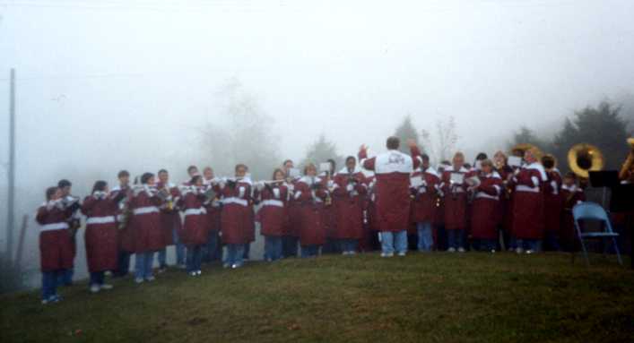 Bluefield (WV) High School Band Play 